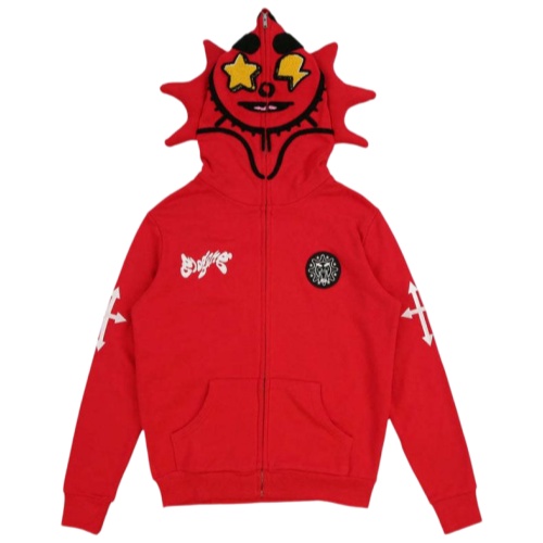 Glo Full Zip Up Hoodie