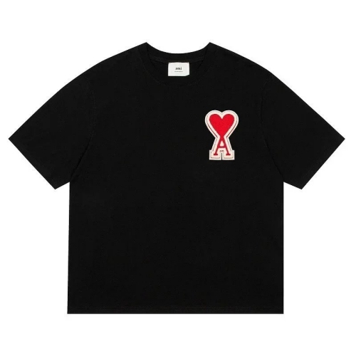 Ami Paris Tees with Big Logo