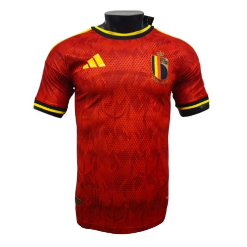 2026 World Cup Belgium Home Jersey Player Version