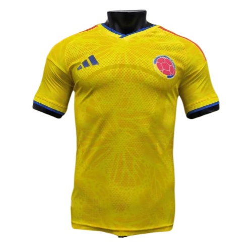2026 World Cup Colombia Home Jersey Player Version