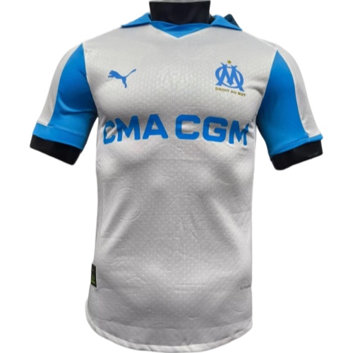 2526 Season Marseille Home Player Edition Jersey