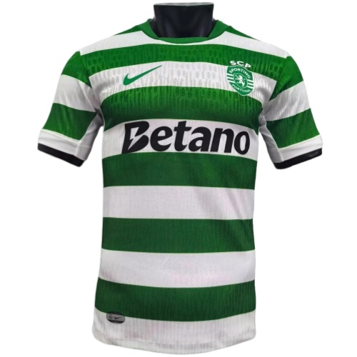 2526 Season Sporting Lisbon Home Player Edition Jersey