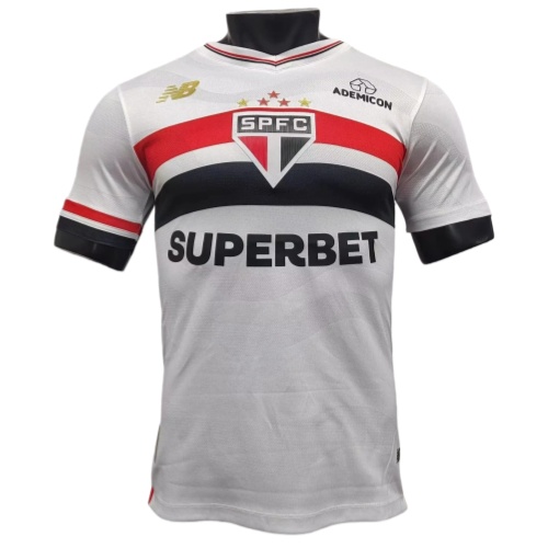 2526 Season São Paulo Home Jersey Player Version