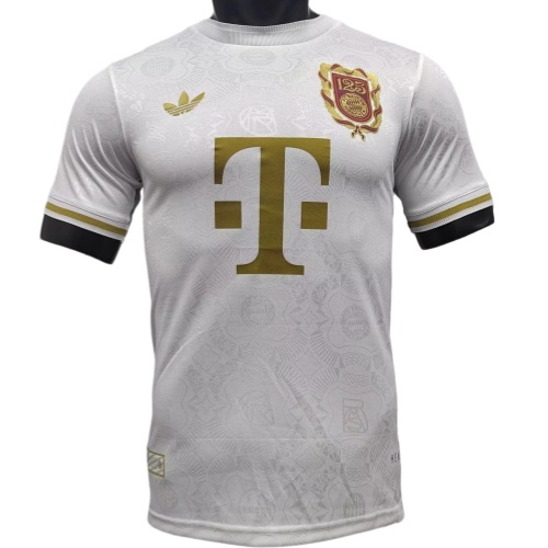 Bayern Munich 125th Anniversary White Jersey Player Edition