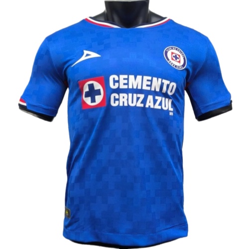 2526 Season Cross Blue Home Jersey Player Version