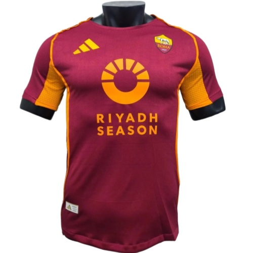 2526 Season Roma Home Jersey Player Version