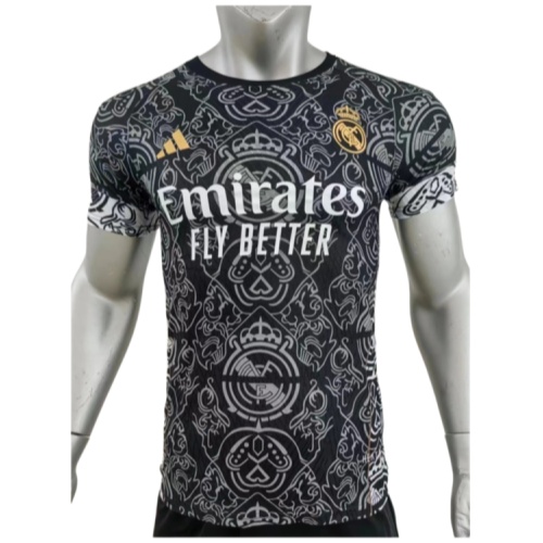 2425 Black Real Madrid Special Edition Jersey Player Version