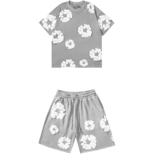 Denim Tears Short Set ( Grey & Navy & Black )