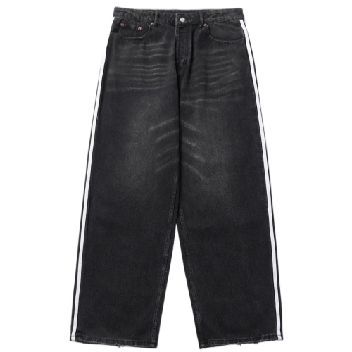 Balenciaga x adidas Large Baggy Pants Black