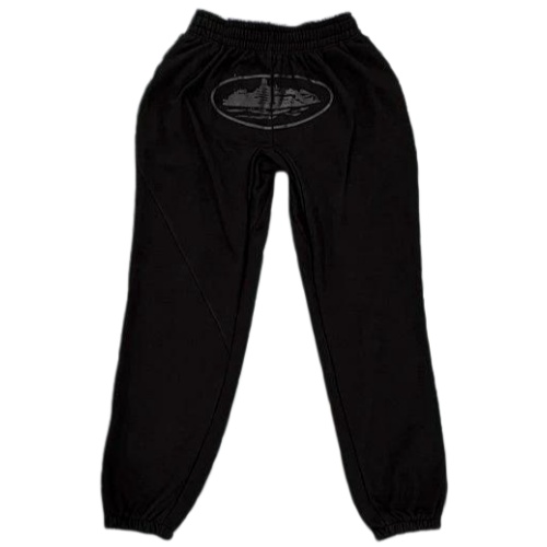 Corteiz Alcatraz basic triple black pant