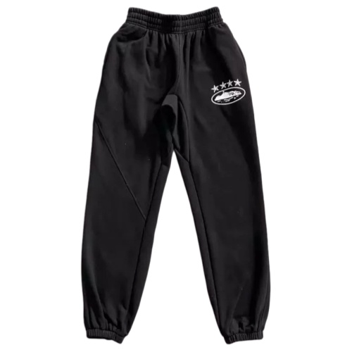 Corteiz Track suit 5th anniversary alcatraz 4 stars black pant