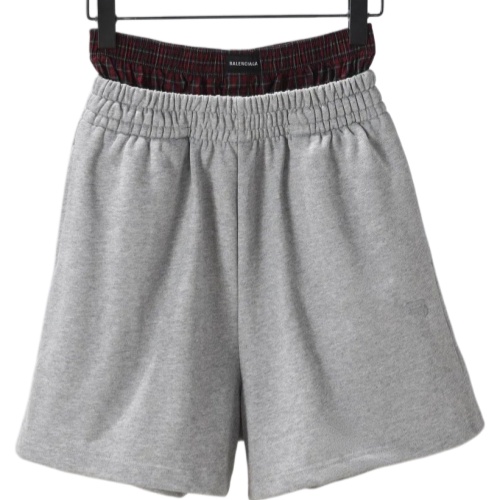 Balenciaga Shorts with Underwear ( Grey-Red )
