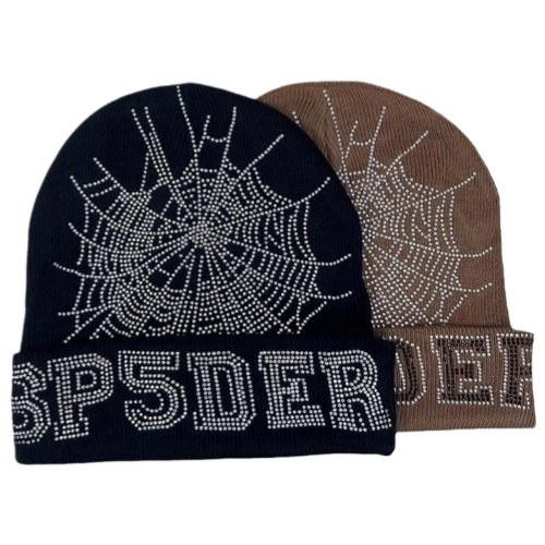 Sp5der Blue  Beanie