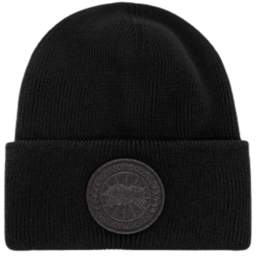 black badge beanie