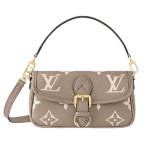 Louis Vuitton   Diane nano Tourterelle Creme