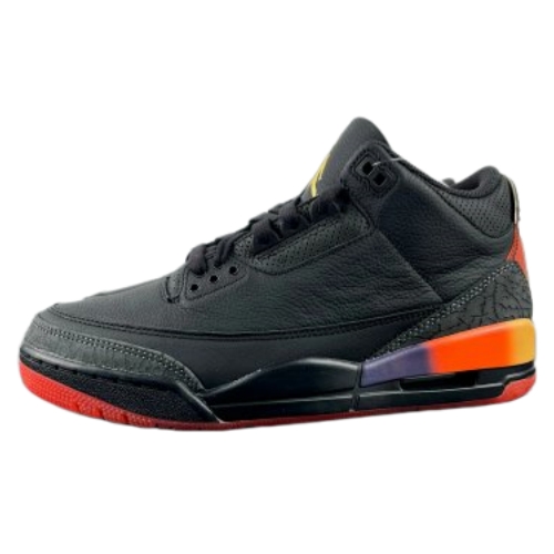 Jordan 3 Balvin Black