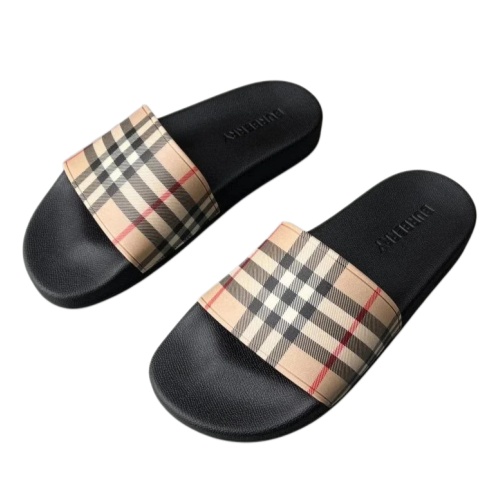 Burberry flip flops