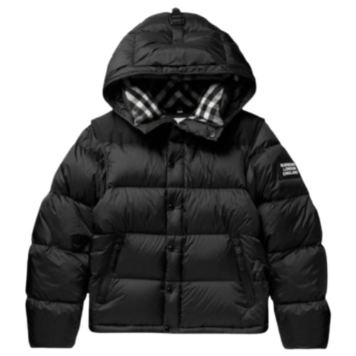 Jacket Burberry Black size 52 FR in Cotton