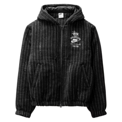 Nike x Stussy Striped Wool Jacket