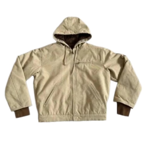 Thrasher x Supreme Hooded Work Jacket ( Black )