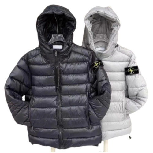 Stone Island Junior logo-patch Padded Jacket