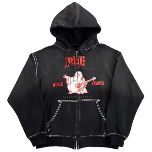 Supreme True Religion Zip Up Hoodie
