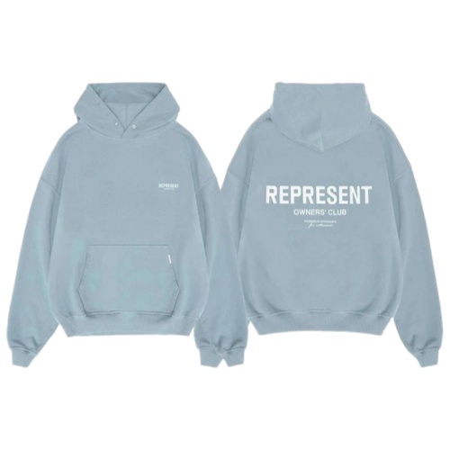 Represent hoodies