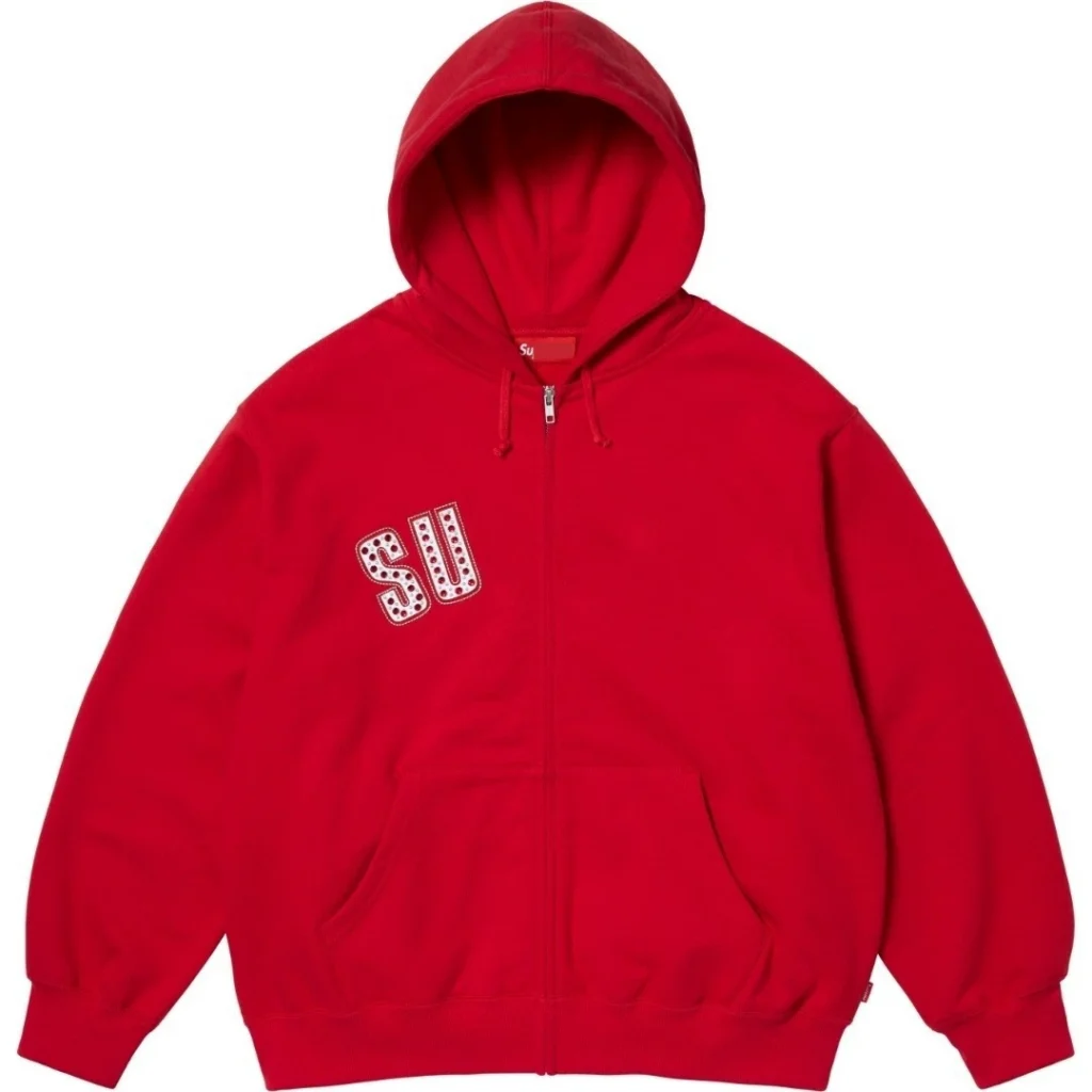 Supreme Zip Up Hooded Sweatshirt