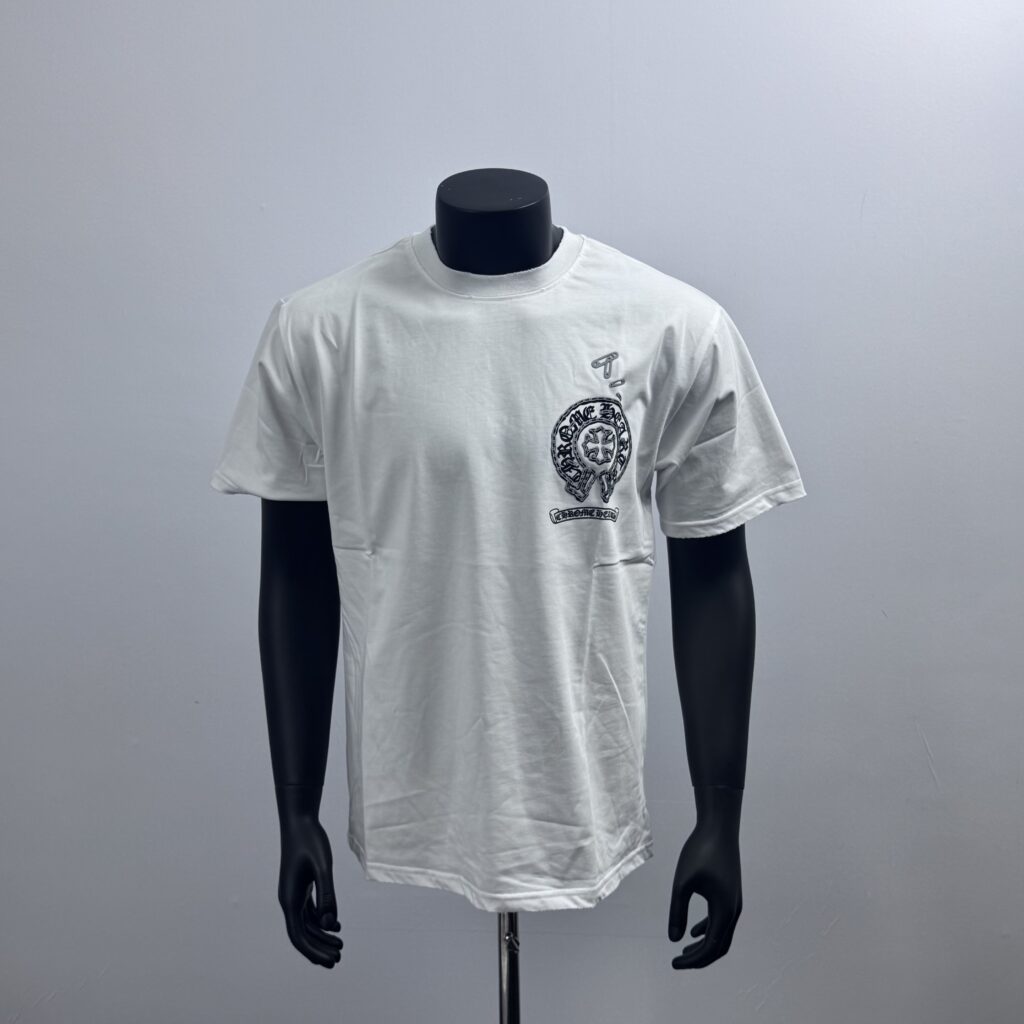 chrome hearts t shirt z odblaskiem