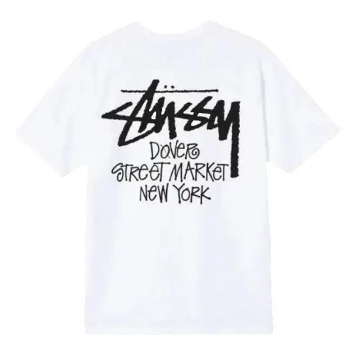 Nike x Stussy green white t-shirt