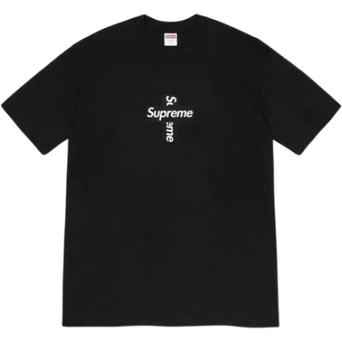 Supreme T-shirts cross-logo