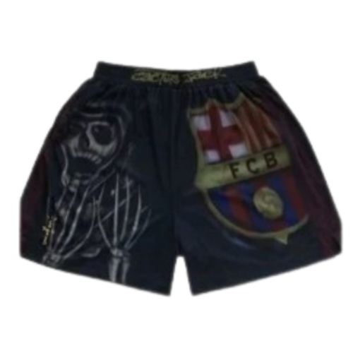 Cactus Jack X Spotify FC Barcelona shorts