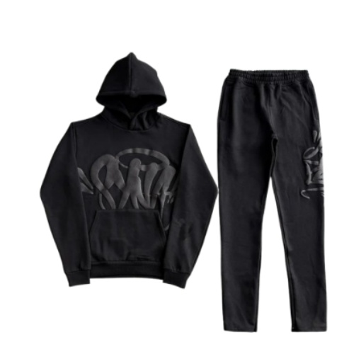 Syna Tracksuit Black-Grey