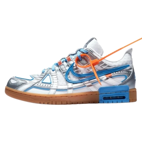 Nike x Off-White Rubber Dunk „Metallic Silver”
