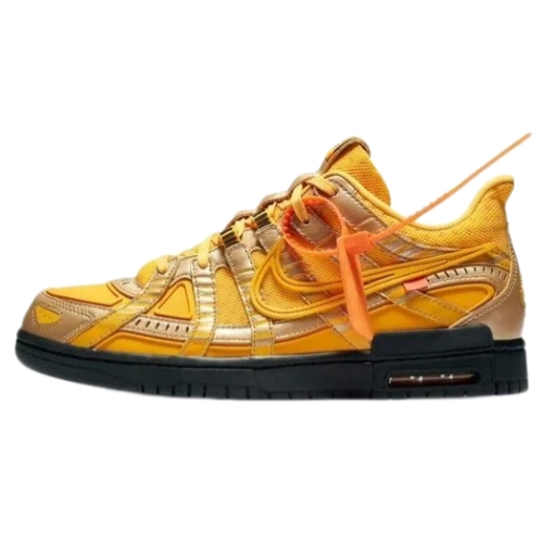 Nike Rubber Dunk Low x Off-White „University Gold „