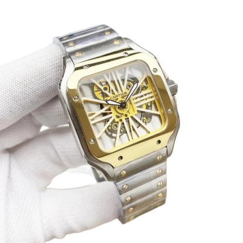 Cartier Santos Skeleton