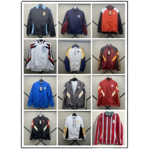 Vintage Jersey Hoodie Zip