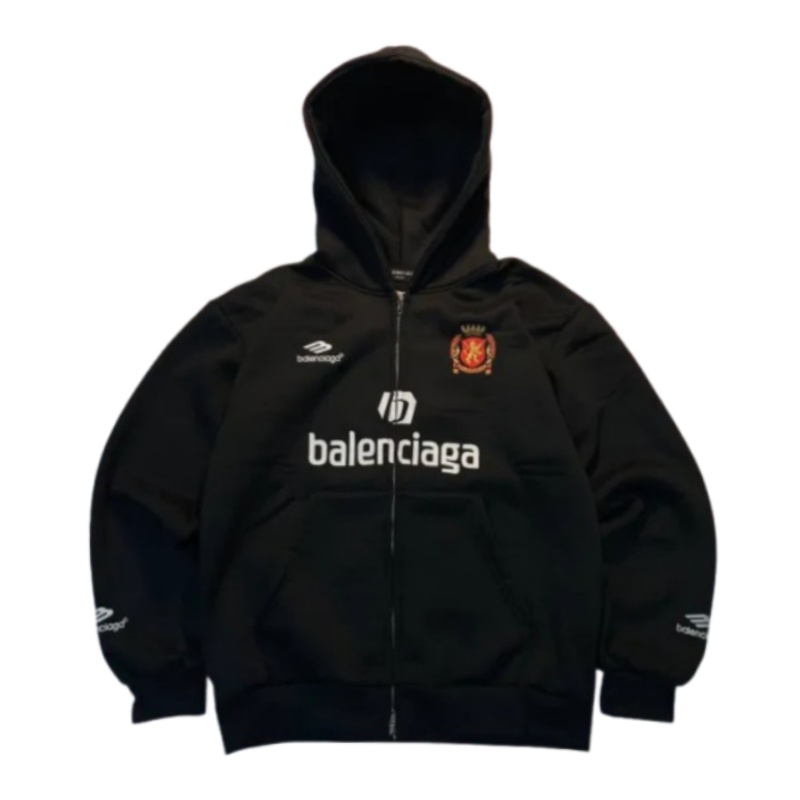 Balenciaga Soccer Zip Up Hoodie
