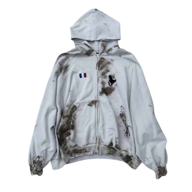 Balenciaga dirty zip