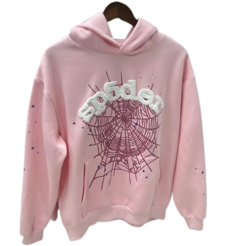 Sp5der Pink Hoodie