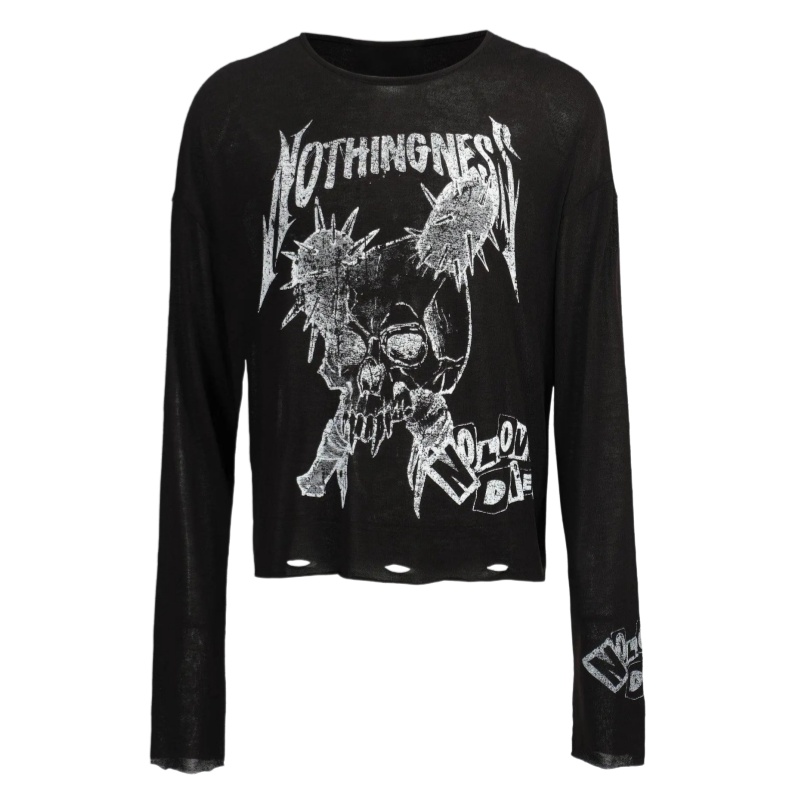 Nothingnessworld 24Ss „Love” Destruction longsleeve
