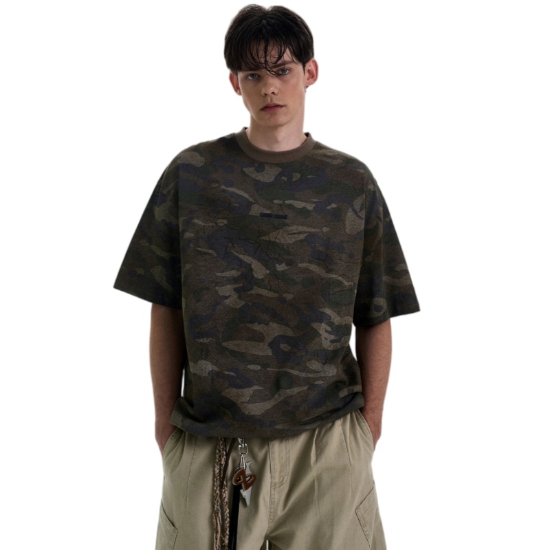 Shibu A letter hanging tee (4 colorways)