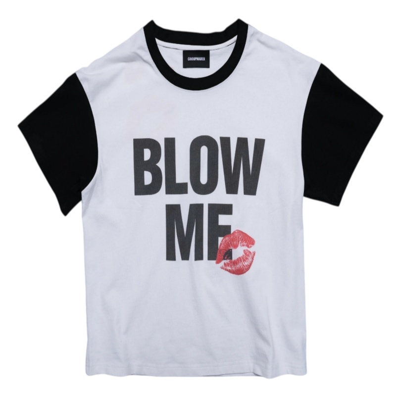 Groupmarek[Gmk] Lord Two-Color Flag tee