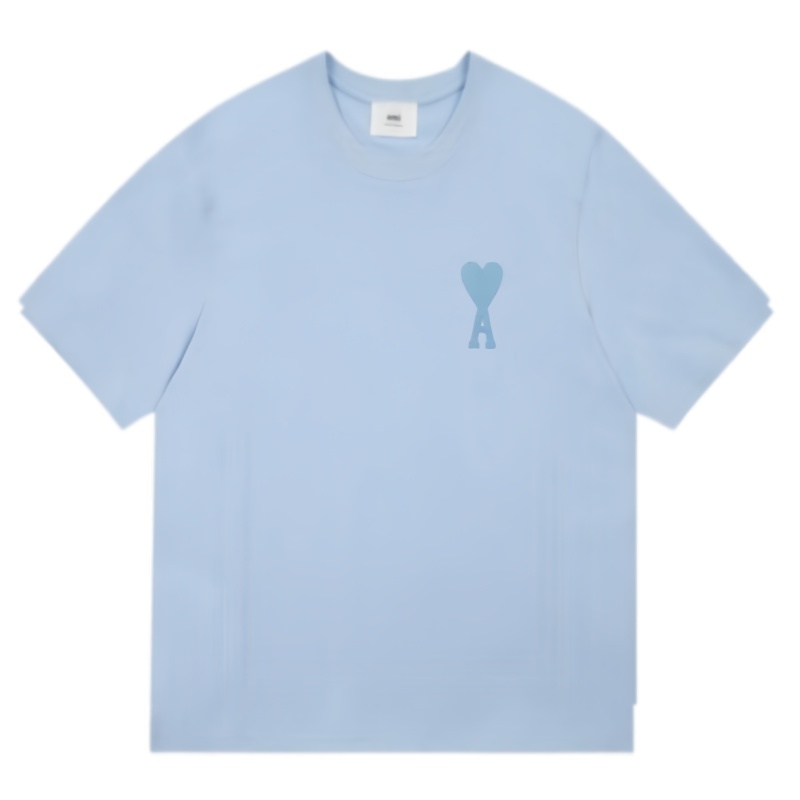 Ami Paris Tees with Big Logo