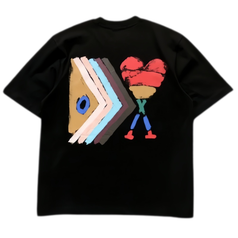 Ami Paris Tees with small logo