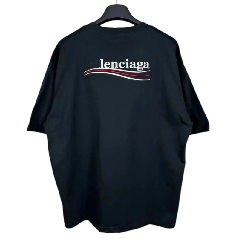 Balenciaga T shirt Small Logo Grey