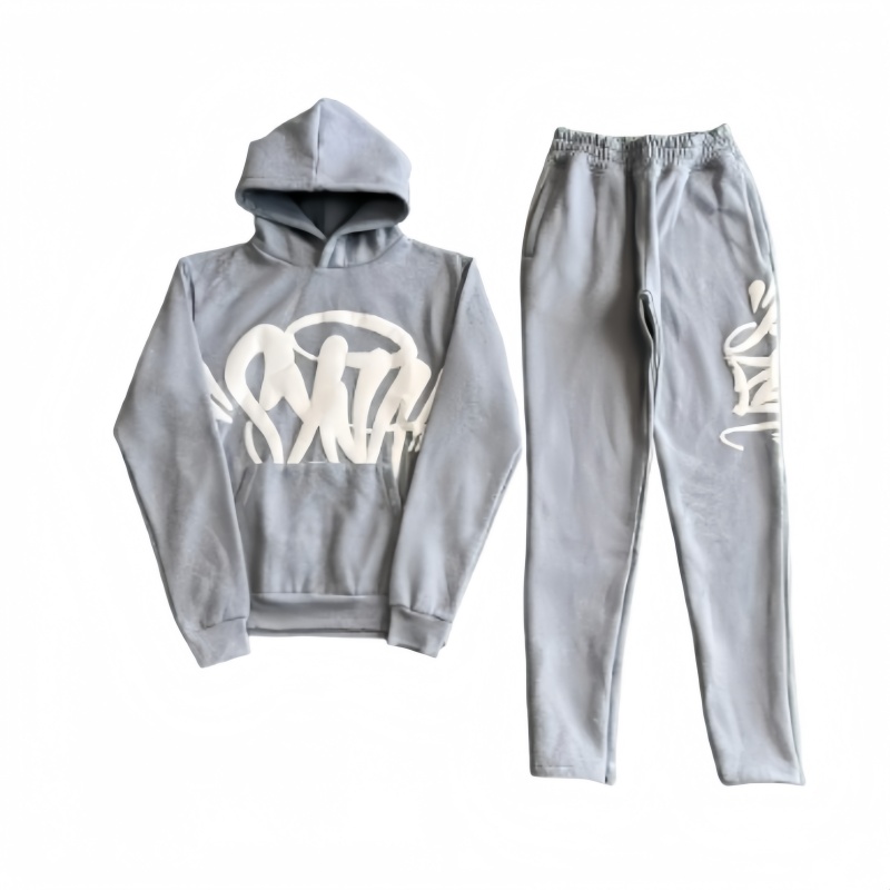 Syna Tracksuit Black-Red