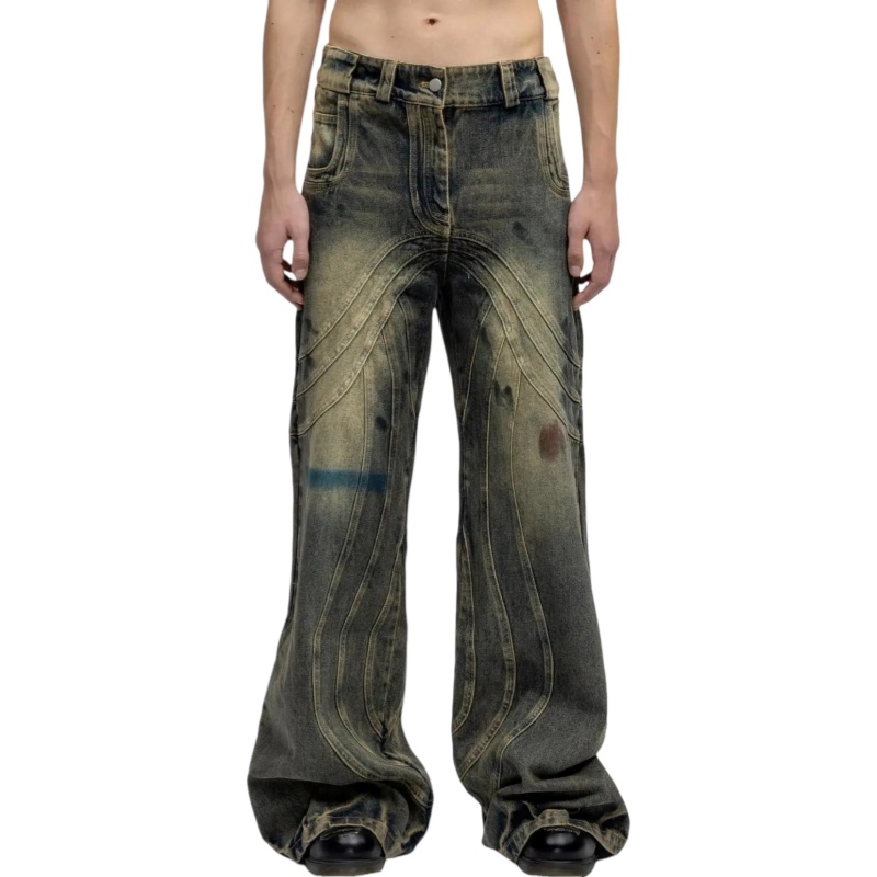 No Faith Studios baggy denim