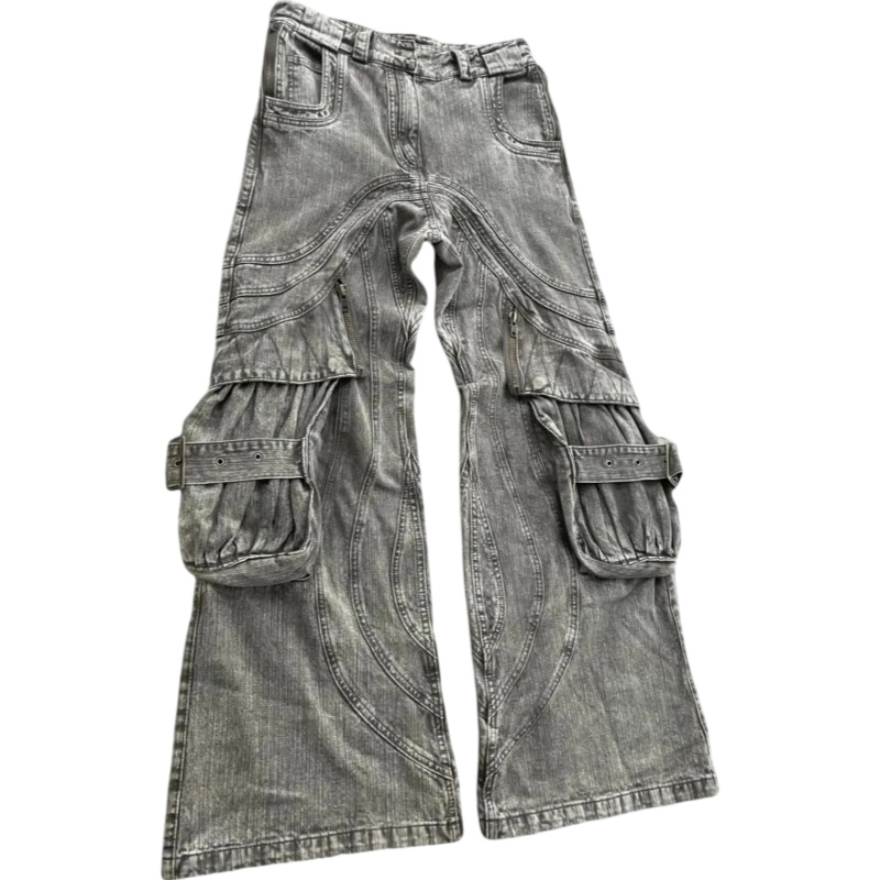 No Faith Studios Raw baggy denim