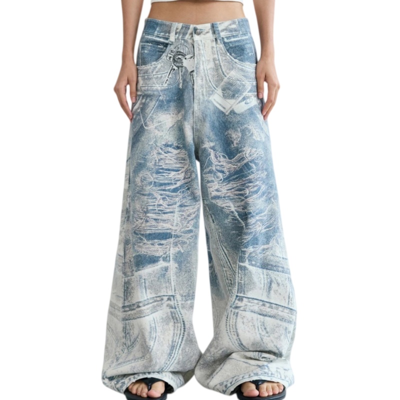 Nightlab Rock Rivet flared denim